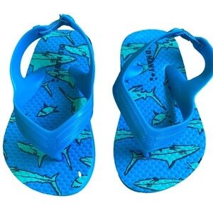 Old Navy Blue Shark Sandals